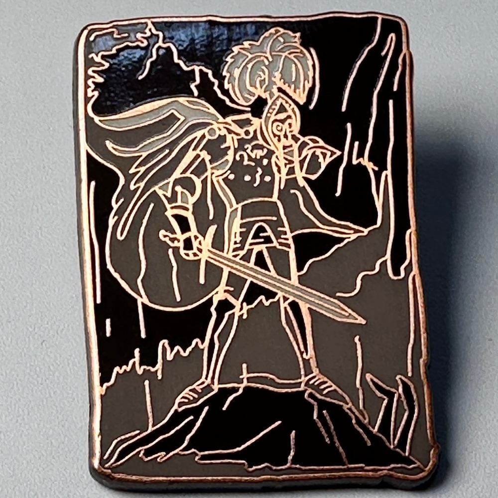 Disney Pin Trading HEADLESS HORSEMAN Knight Sword 2012 Warrior Copper